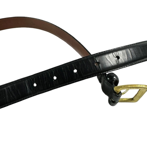 Genuine Vintage COACH 5934 Polished Cowhide Leather Belt Unisex 36 main image 5